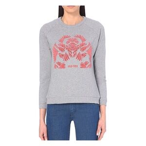 Maje traffic graphic sweatshirt xs/s